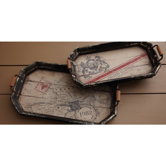 Butler's Pantry Vino Wine Motif Gallery Tray (Set of 2)
