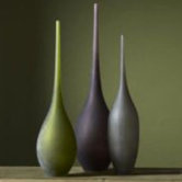 Hummingbird Glass Vases (Set of 3)