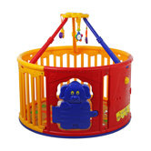 Deluxe Circuliar Playard with Jungle Gym