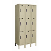 DigiTech Electronic Locker Triple Tier 3 Wide (Knock-Down)