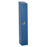 ReadyBuilt II One Wide Single Tier Locker in Marine Blue (Assembled)