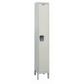 Maintenance-Free Quiet Stock Lockers - Single Tier - 1 Section (Unassembled)