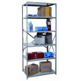 Hi-Tech Shelving Extra Heavy-Duty Open Type Starter Unit with 6 Shelves