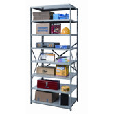Hi-Tech Shelving Heavy-Duty Open Type Starter Unit with 8 Shelves