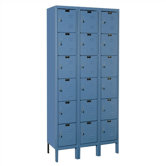 Premium Locker 6 Tier 3 Wide (Knock-Down)
