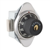 Built-In Combination Lock- Manually Operated Dead Bolt