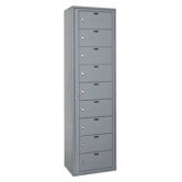 Uniform Exchange Locker 9 Person 1 Wide (Assembled)