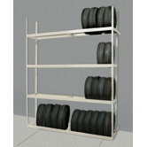 Tire Storage Shelving Starter Unit