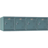 Premium 4-Wide Wall Mount Locker (Unassembled)