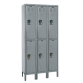 Premium 3-Wide Double Tier Locker (Assembled)