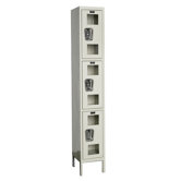 Safety-View Locker Triple Tier 1 Wide (Knock-Down)