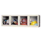 Safety-View Plus 4-Wide Wall Mount Locker (Assembled)