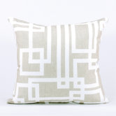 Geometric  square cushion (18x18)