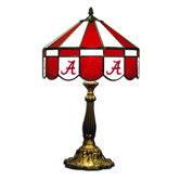 NCAA 16" Stained Glass Table Lamp