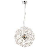 Clearvoyant 3-lt (pinwheel) Small Pendant
