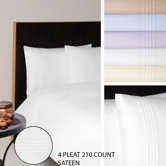 210 Thread Count Sateen Flat Sheet