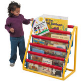 Five Pocket Clear Book Display