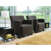 Jenny� Leather Club Lounge Chair and Table Kit
