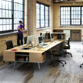 Bivi Office Workstation for Four