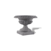 ResinStone Scalloped and Ribbed Urn
