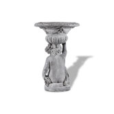 ResinStone Kneeling Cherub Planter