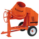 C9-CDY4.7 - 9 cu ft Concrete Mixer - 4.7 HP Yanmar Diesel w/ Optional Lighting Kit