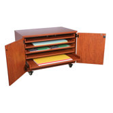 Paper Casters Storage Unit