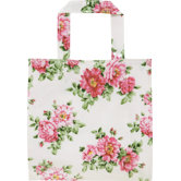 Cassandra Rose PVC Gusset Bag