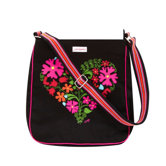 Jan Constantine Boho Heart Messenger Bag