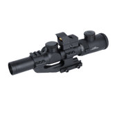 1.1-4X24 Ir Red/Green Dot Rifle Scope