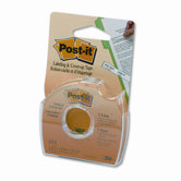 Removable Cover-Up Tape, Non-Refillable, 1/6" x 700" roll