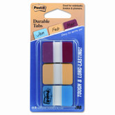 Index File Tabs, Three Colors, 22 Flags Each, Three Dispensers/per Pack