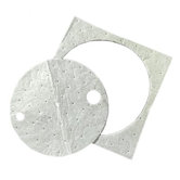 High-Capacity Sorbent Drum Covers - 22" drum cover w/skirt maintenance sorbent f/5