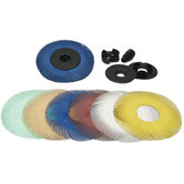Scotch-Brite� Radial Bristle Brushes - 3m 048011-27603 6x12 radial bristle brsh 36 grit