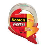 Tape With Dispenser, 1-7/8"x38.2 Yds, Clear