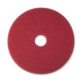 Buffer Pad, Removes Scuff Marks, 16", 5/CT, Red