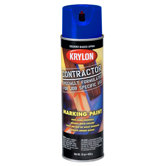 17 Oz APWA Blue Solvent-Based Contractor Marking Spray Paint 730