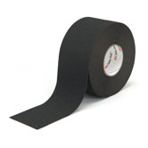 4" Safety-Walk Slip-Resistant Medium Resilient Tread Rolls in Black
