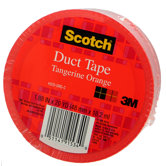20 Yards Tangerine Orange Duct Tape