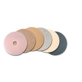 17" 3400 Ultra High-Speed Floor Burnishing Pad in Tan