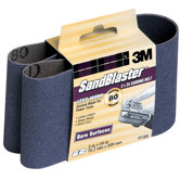3" X 24" 80 Grit SandBlaster Purple Sanding Belts 9195NA