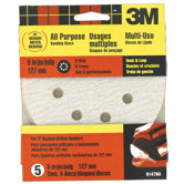 5 Pack 5" Medium Quick Change Discs for Dustless Sanders 9147ES