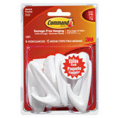 Medium Command Hook (6 Count)