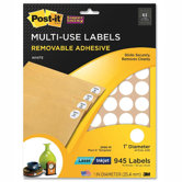 Post-it Multi-Use Labels ( 945 Per Pack)