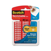 Scotch Pre-cut Squares Mounting Tabs (27 Per Pack)