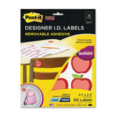 Post-it Apple Identification Labels (5 Per Pack)