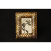 Capiz Ribbon Picture Frame