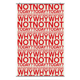 Why Not Slat in Scarlet and Soy