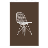 Modern Classics 1951 Slat in Chocolate and Sunshine