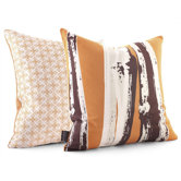Bamboo Throw Pillow in Sunshine